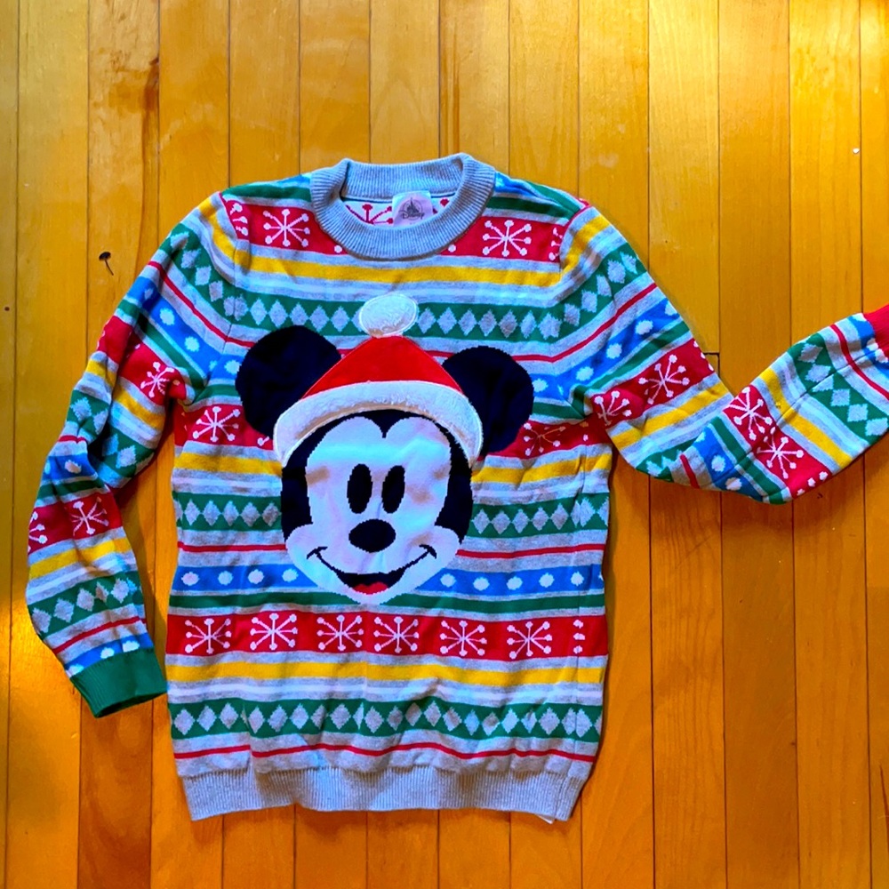 Classic Disney Mickey Sweater! 7/8